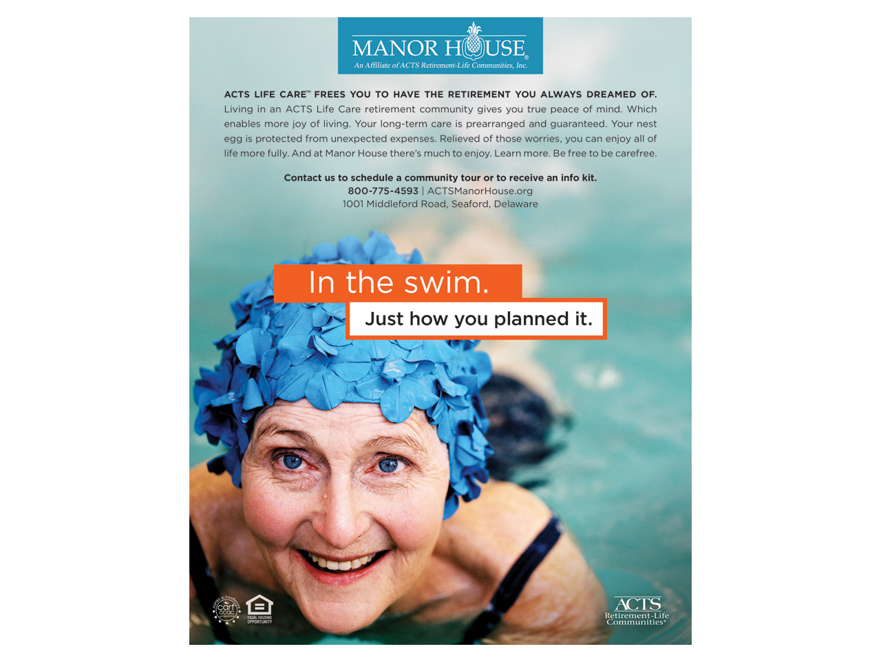 Print Ad - In the swim